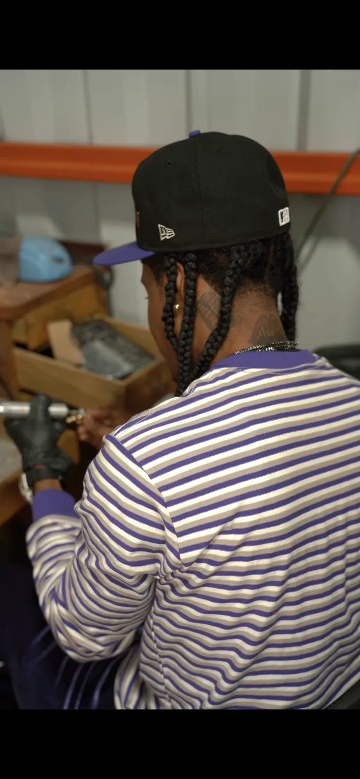 Inside the GoldMoufDog workshop in downtown Atlanta
